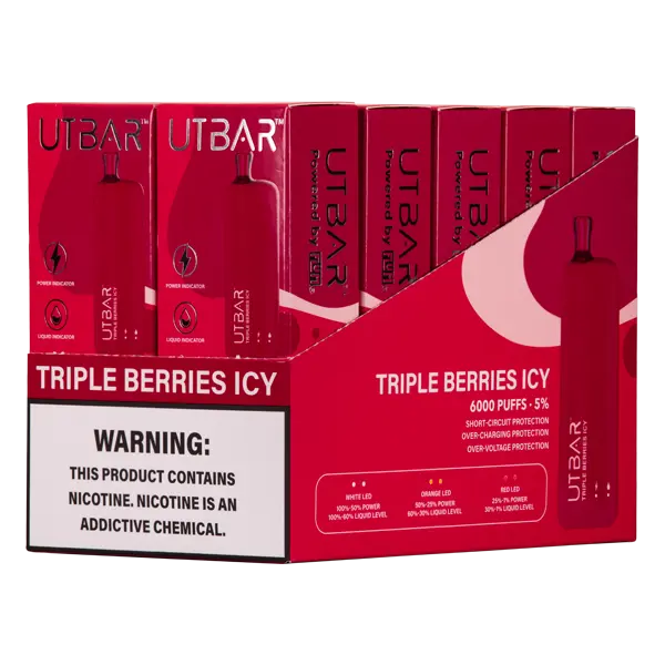 BUY 1 GET 1 FREE Triple Berries Ice UT Bar | Vape Mumbai India Flum