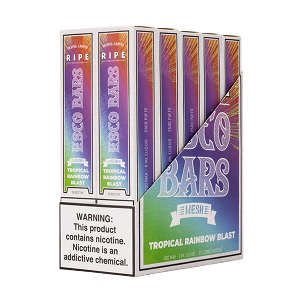 BUY 1 GET 1 FREE Tropical Rainbow Blast Esco Bar | Vape Amazon India