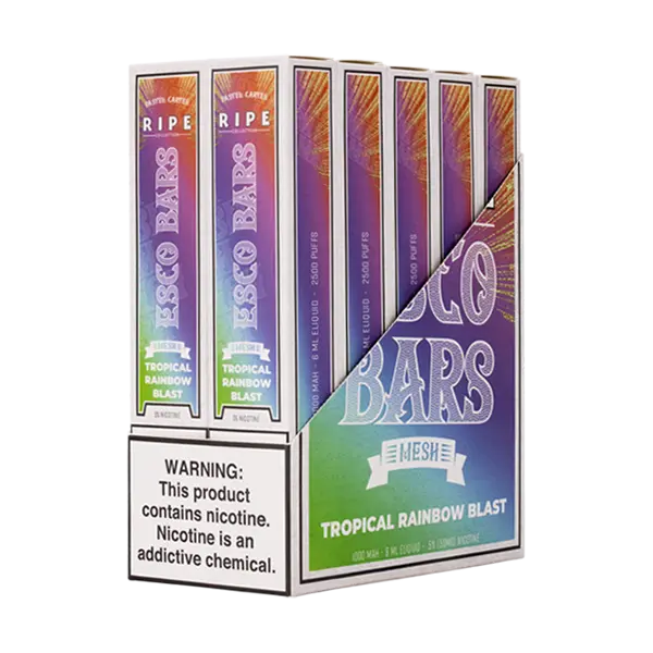BUY 1 GET 1 FREE Tropical Rainbow Blast Esco Bar | Vape Mumbai India Esco Bar