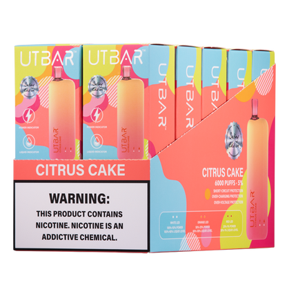 BUY 1 GET 1 FREE Citrus Cake UT Bar | Vape Amazon India