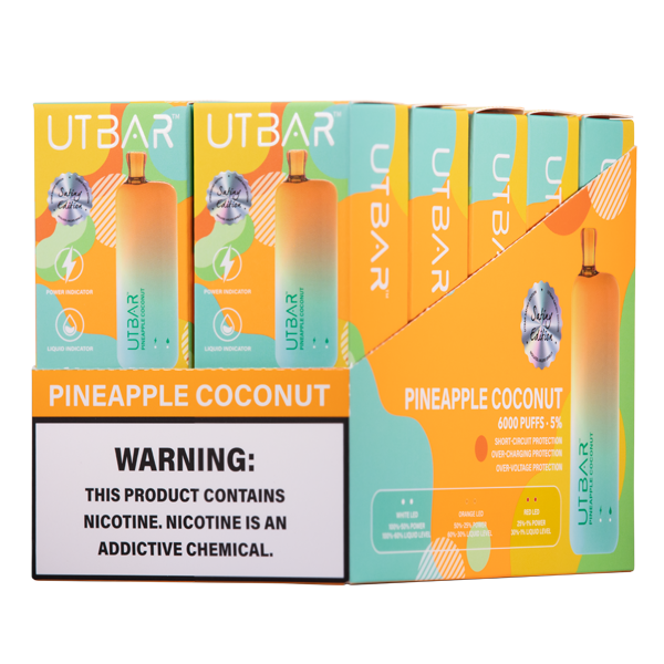 BUY 1 GET 1 FREE Pineapple Coconut UT Bar | Vape Amazon India