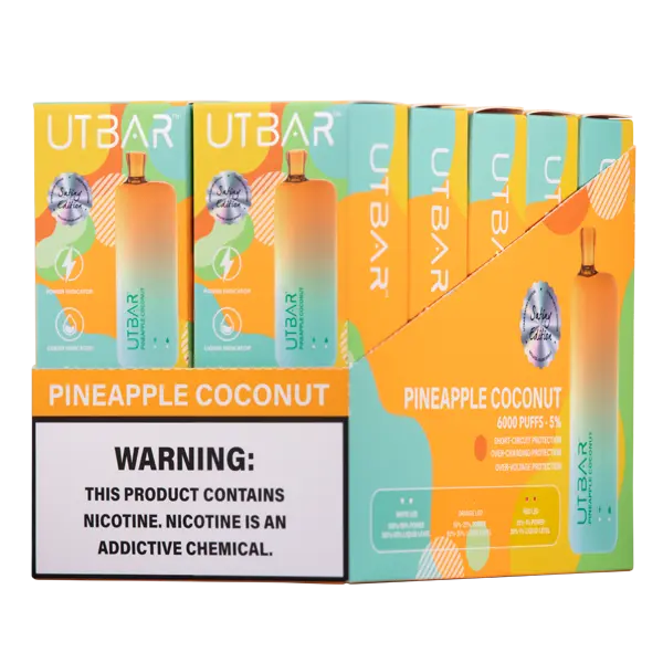BUY 1 GET 1 FREE Pineapple Coconut UT Bar | Vape Mumbai India Flum
