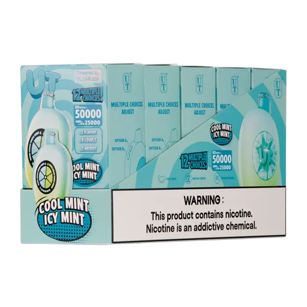 BUY 1 GET 1 FREE Cool Mint/Icy Mint UT 50K | Vape Mumbai India UT Bar