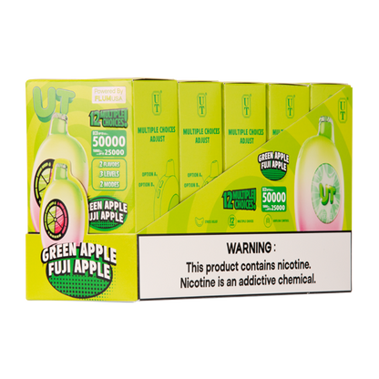 BUY 1 GET 1 FREE Green Apple/Fuji Apple UT 50K | Vape Amazon India
