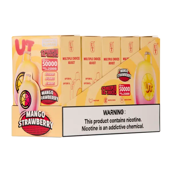 BUY 1 GET 1 FREE Mango/Strawberry UT 50K | Vape Mumbai India UT Bar