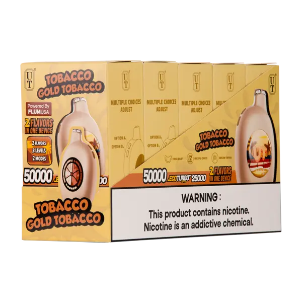 BUY 1 GET 1 FREE Tobacco/Gold Tobacco UT 50K | Vape Mumbai India UT Bar