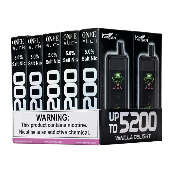 BUY 1 GET 1 FREE Vanilla Delight Kangvape Onee Stick 5200 | Vape Mumbai India Kangvape