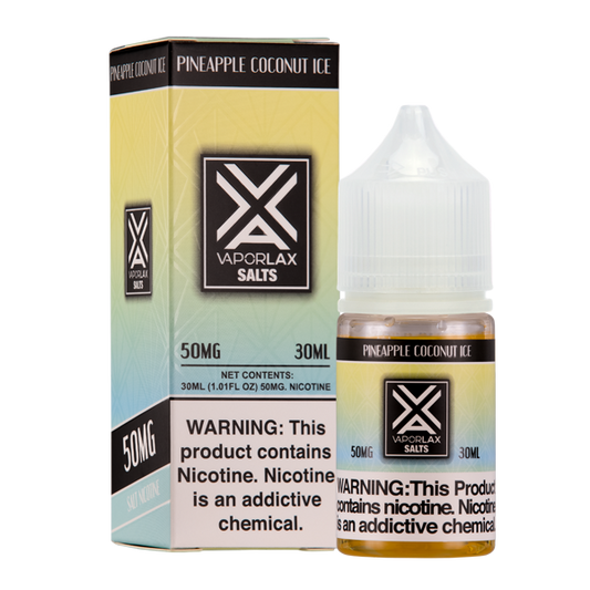 BUY 1 GET 1 FREE Pineapple Coconut Ice VaporLax Salt | Vape Amazon India