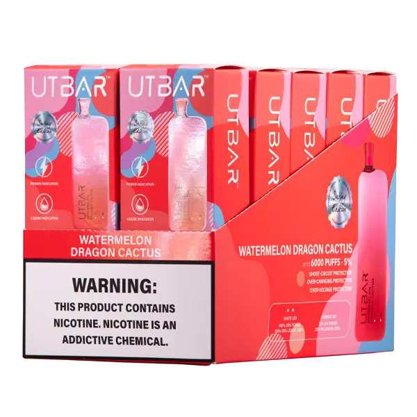BUY 1 GET 1 FREE Watermelon Dragon Cactus UT BAR | Vape Mumbai India Flum