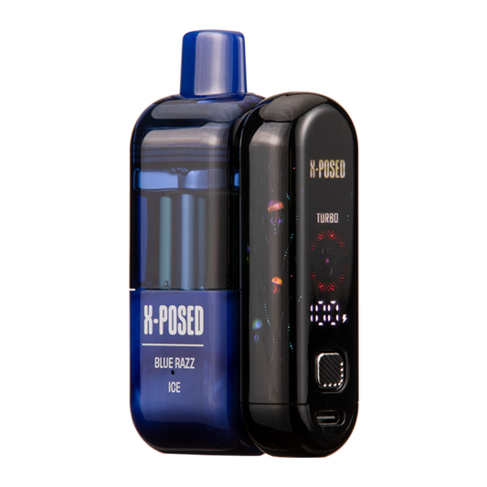 BUY 1 GET 1 FREE Blue Razz Ice X-Posed 35K Kit | Vape Amazon India