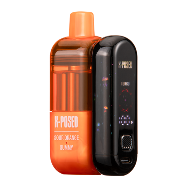 BUY 1 GET 1 FREE Sour Orange Gummy X-Posed 35K Kit | Vape Amazon India