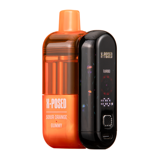 BUY 1 GET 1 FREE Sour Orange Gummy X-Posed 35K Kit | Vape Amazon India