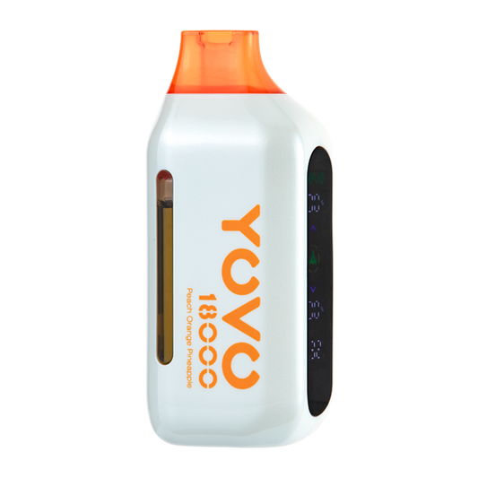 BUY 1 GET 1 FREE Peach Orange Pineapple YOVO Ultra 18000 | Vape Amazon India