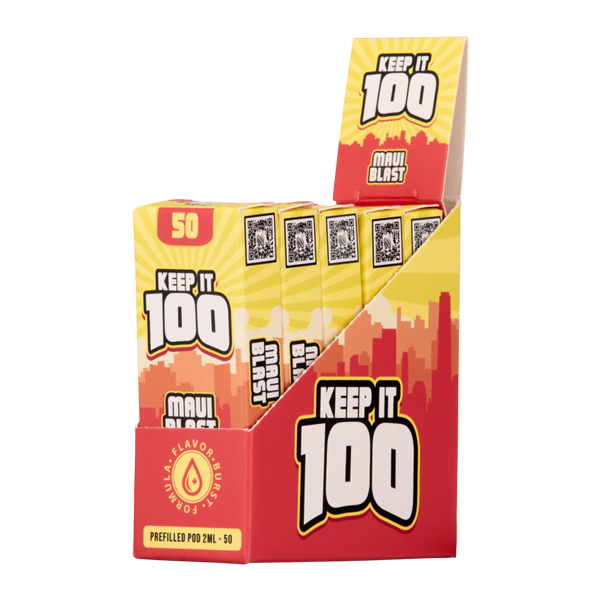 Maui Blast Keep It 100 Zeltu X3 Pods