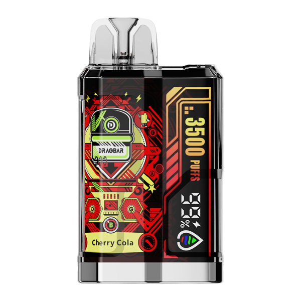 BUY 1 GET 1 FREE Cherry Cola Dragbar B3500 | Vape Amazon India