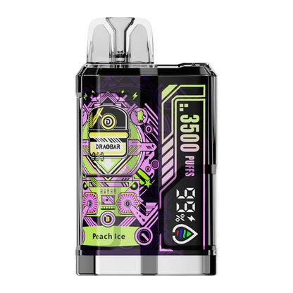 BUY 1 GET 1 FREE Peach Ice Dragbar B3500 | Vape Amazon India