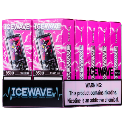 BUY 1 GET 1 FREE Peach Ice Icewave X8500 | Vape Amazon India