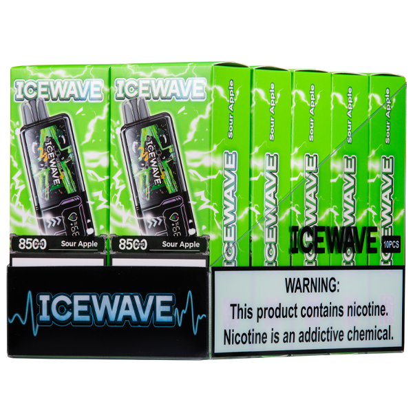 BUY 1 GET 1 FREE Sour Apple Icewave X8500 | Vape Amazon India
