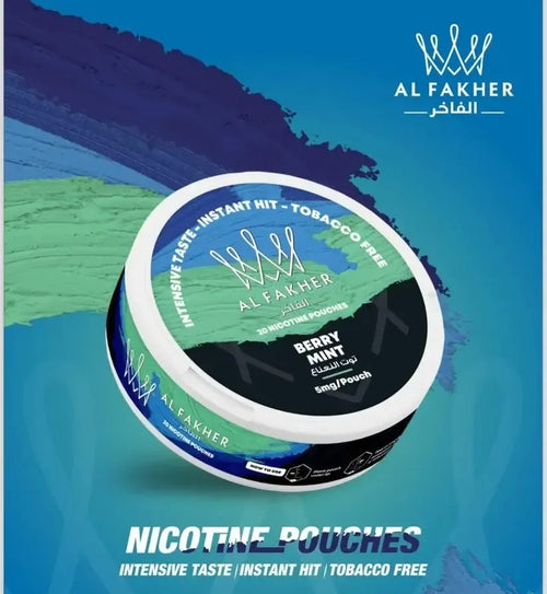 Al Fakher - Berry Mint Nicotine Pouches