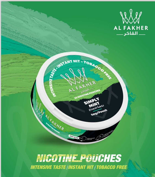 Al Fakher - Simply Mint Nicotine Pouches
