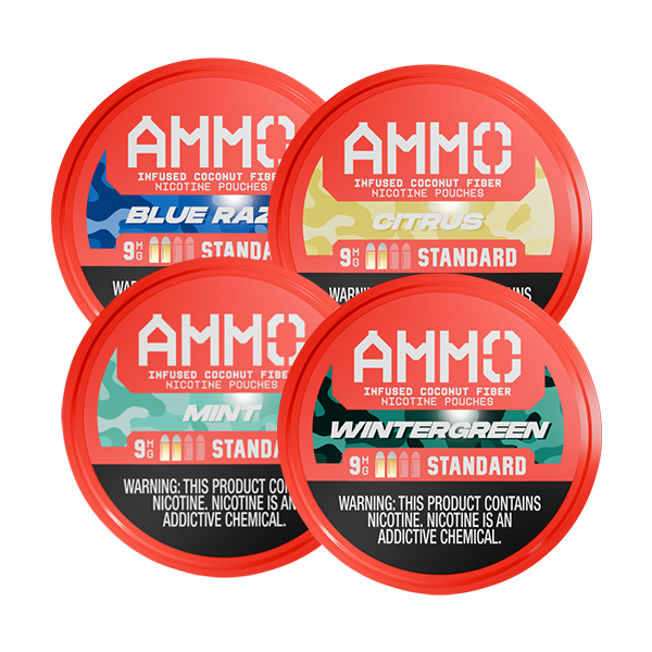 BUY 1 GET 1 FREE AMMO Pouch Sampler | Vape Amazon India - Vape Amazon India