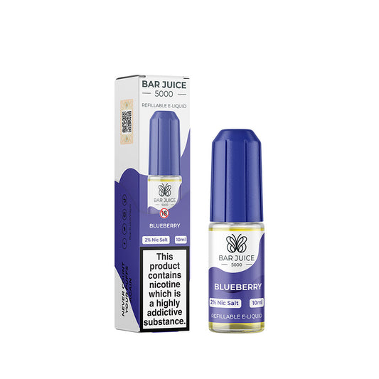 Bar Juice 5000 Blueberry 10ml Nic Salt E-Liquid