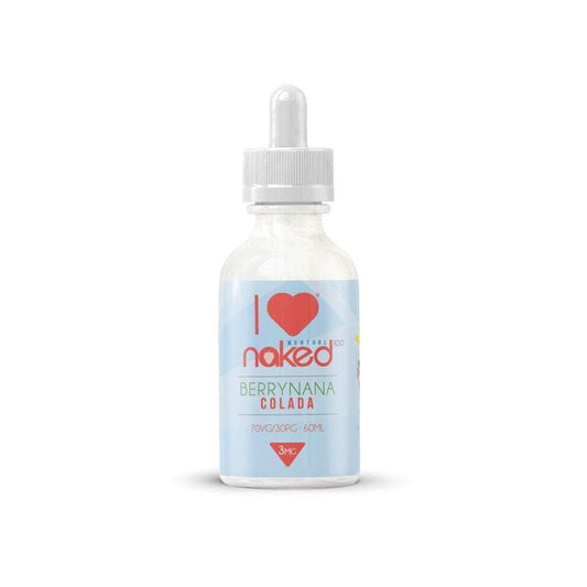 Berrynana Colada - I Love Naked 100 Menthol | 60Ml Vape juice | 3MG