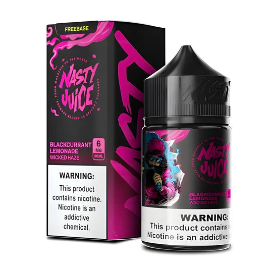 Blackcurrant Lemonade – Nasty Juice | 60ML Vape Juice | 3MG / 6MG | Vape Mash India
