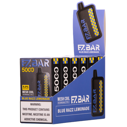 BUY 1 GET 1 FREE Blue Razz Lemonade EZBAR 5000 | Vape Amazon India
