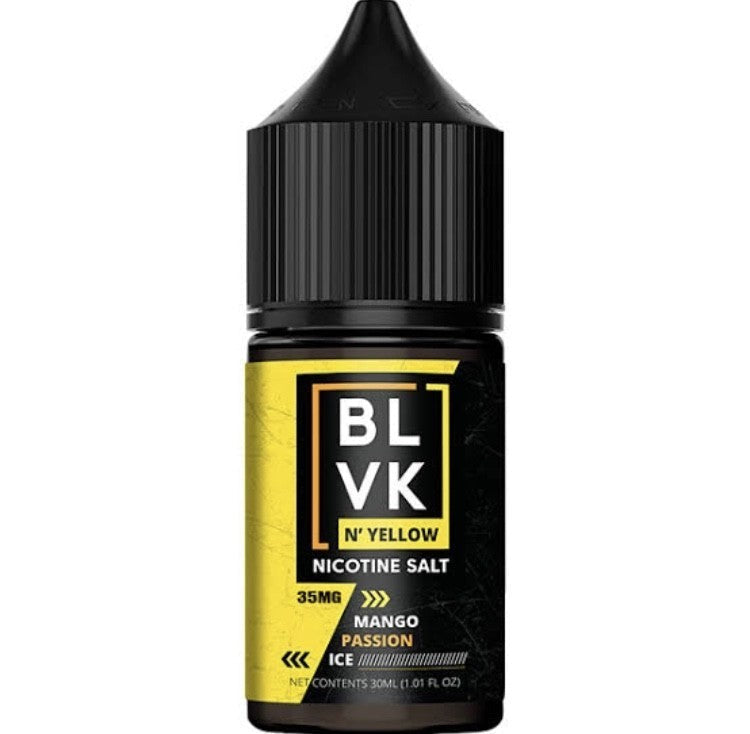 BLVK & Yellow Nic Salt -  Mango Passion Ice