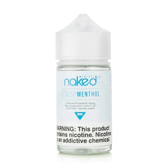 CRISP MENTHOL BY NAKED 100 MENTHOL 60ML