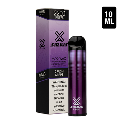 BUY 1 GET 1 FREE Crush Grape by Sirius | Vape Amazon India