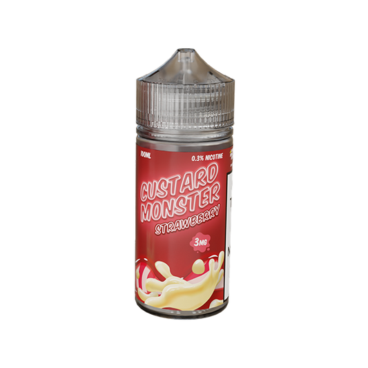 Strawberry Custard Monster eJuice