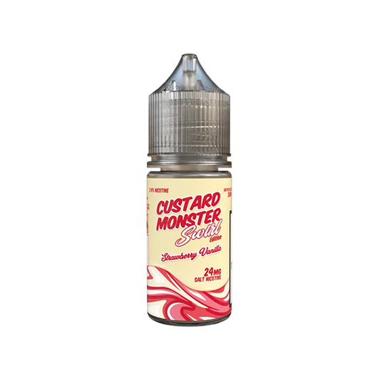BUY 1 GET 1 FREE Strawberry Vanilla Custard Monster Salt by Monster Labs | Vape Amazon India