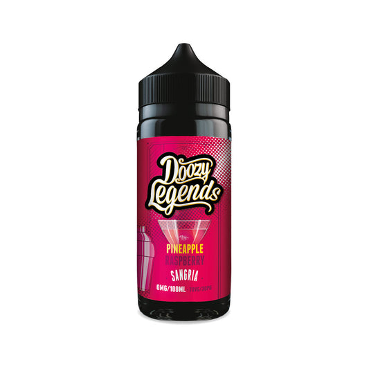 Doozy Vape Co Doozy Legends Pineapple Raspberry Sangria 100ml Shortfill E-Liquid