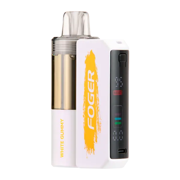 BUY 1 GET 1 FREE White Gummy FOGER Switch Pro Kit | Vape Amazon India Foger