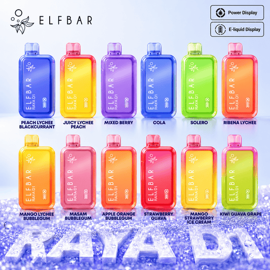 Elf Bar Raya D1 Disposable Vape – 13000 Puffs | Vape Mash India