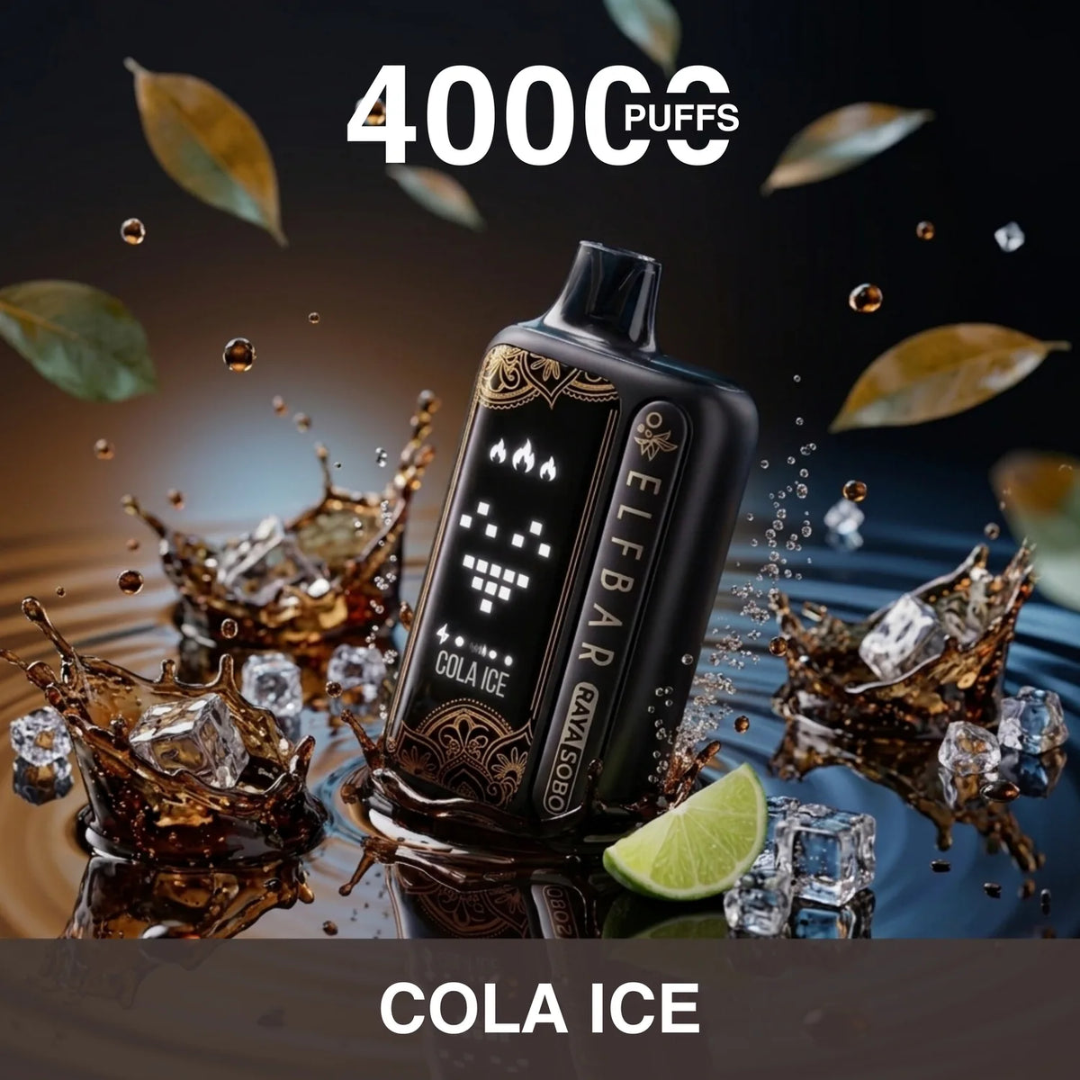 Elf Bar Raya Sobo 40000 disposable vape - Cola Ice flavour