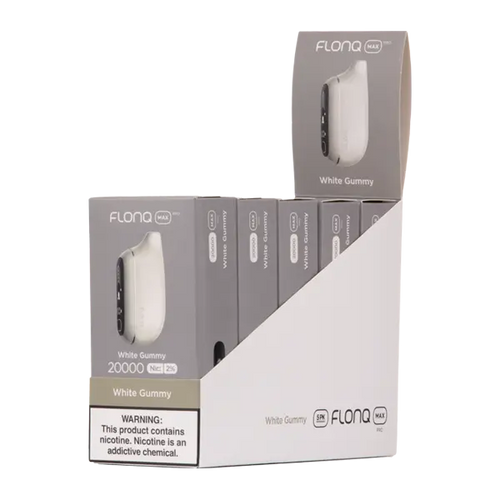 BUY 1 GET 1 FREE Buy 1 Get 1 Free White Gummy FLONQ Max Pro | Vape Amazon India Flonq