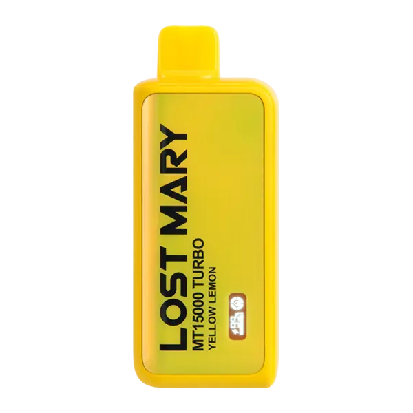 BUY 1 GET 1 FREE Yellow Lemon Lost Mary MT15000 Turbo | Vape Amazon India Lost Mary
