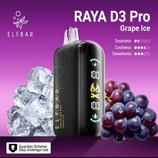 Elfbar Raya D3 Pro (30000 Puffs)