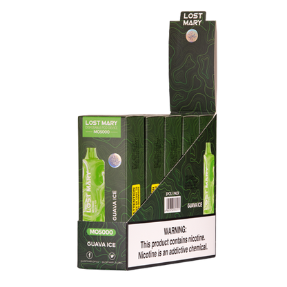BUY 1 GET 1 FREE Guava Ice Lost Mary MO5000 | Vape Amazon India