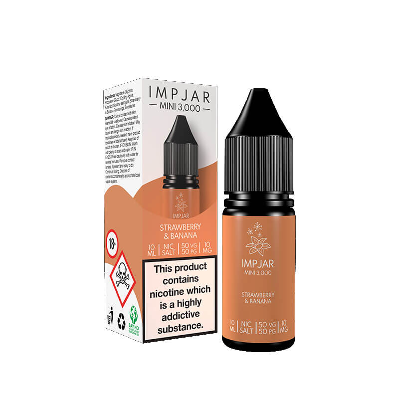 Imp Jar Strawberry & Banana 10ml Nic Salt E-Liquid