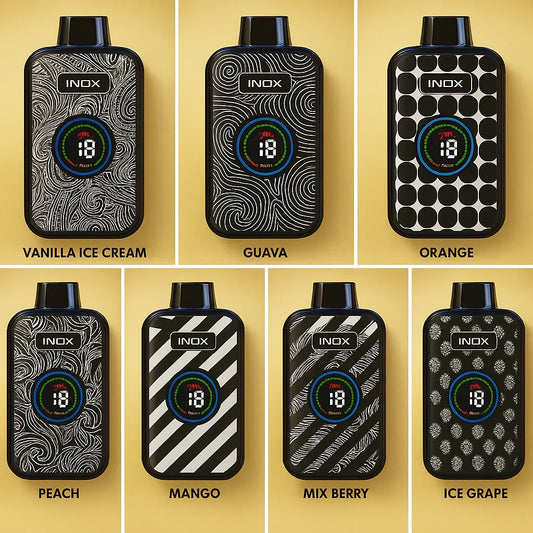 Inox Plasma  Vape – 30,000 Puffs Rechargeable vape