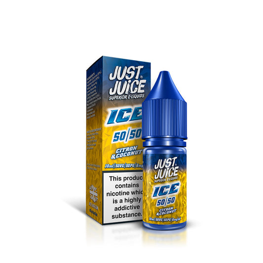 Just Juice Citron & Coconut Ice 10ml 50/50 E-Liquid