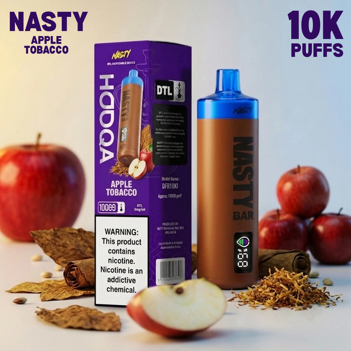 Nasty Bar HooQa - 10000 disposable vape - Shisha Guava flavour