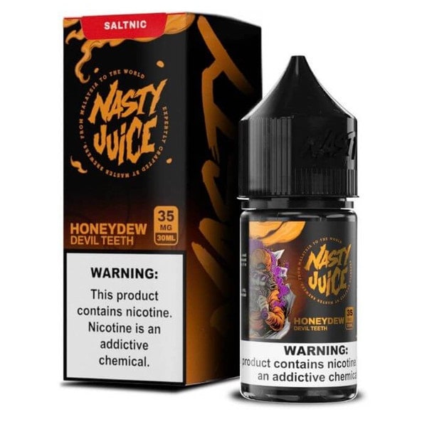 Nasty Honeydew Devil Teeth Nicotine Salt