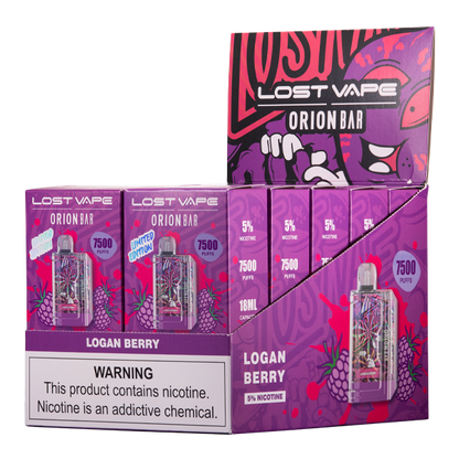 BUY 1 GET 1 FREE Logan Berry Orion Bar 7500 | Vape Amazon India