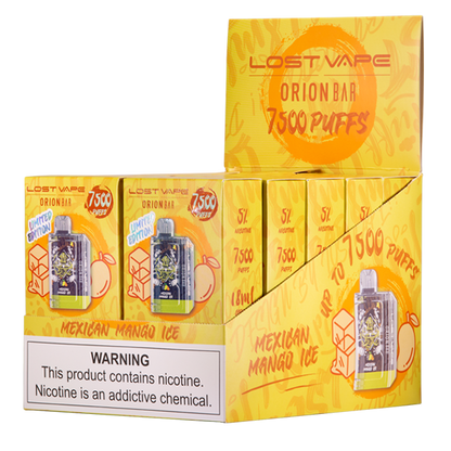 BUY 1 GET 1 FREE Mexican Mango Ice Orion Bar 7500 | Vape Amazon India