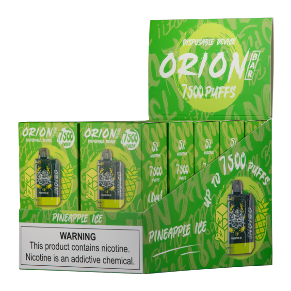 BUY 1 GET 1 FREE Pineapple Ice Orion Bar 7500 | Vape Amazon India